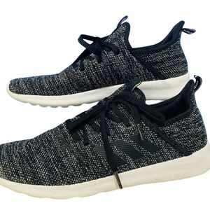 Adidas Womens Cloudfoam Pure Athletic Sneakers Black Size 10